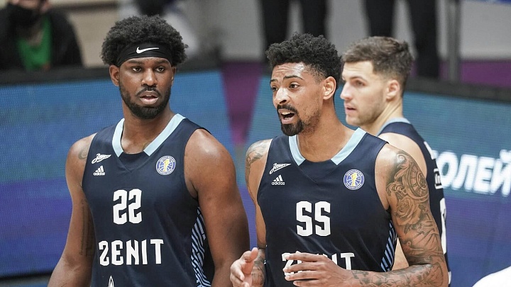 Баскетболисты "Зенита" обыграли МБА-МАИ в матче Единой лиги ВТБ